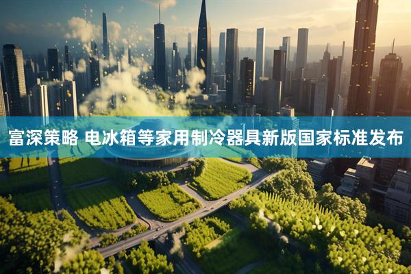 富深策略 电冰箱等家用制冷器具新版国家标准发布